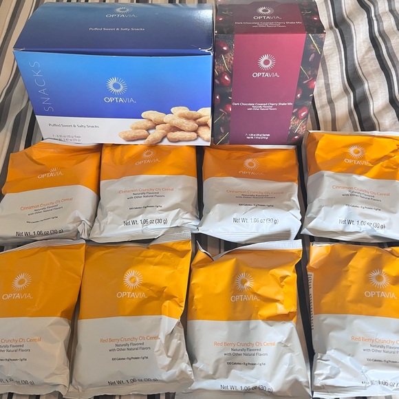 Other Optavia Dark Chocolate Cherry Shake Mix Puffed Snacks Cereal